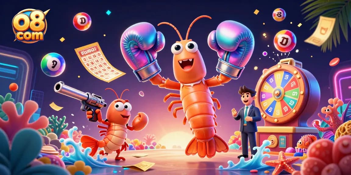 Play thrilling games like o8 com with vibrant lottery balls and exciting casino visuals.