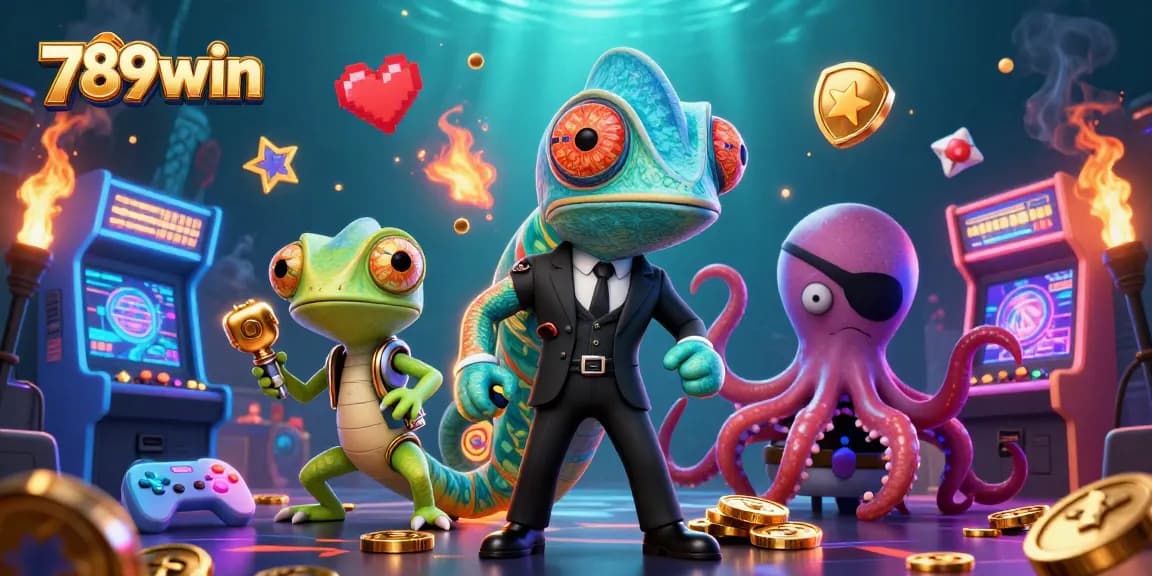 Play and win big at 789win with vibrant 3D characters and exciting casino visuals.