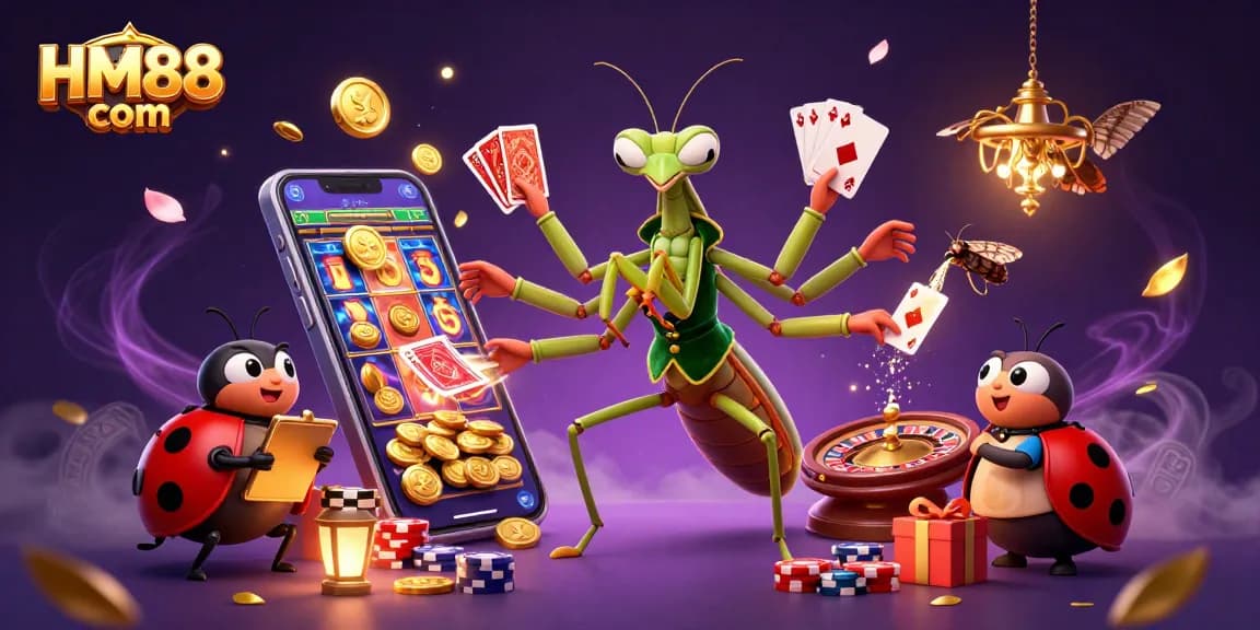 Engage in top-tier gaming at HM88 com, featuring vibrant characters and exciting casino action