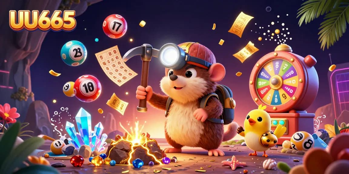 UU666 promotes interactive play with a vibrant, dynamic scene of treasure hunting and games of chance.