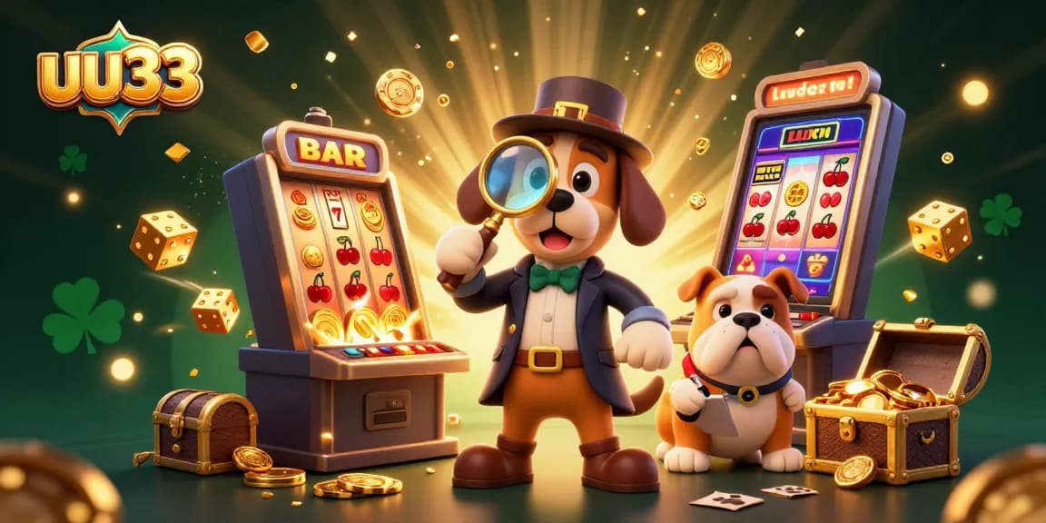 Examine the golden poker chip clue with uu33 and win big at the lively casino.