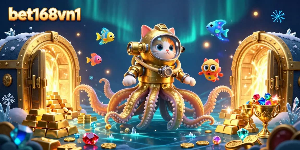 Experience thrilling rewards at bet168vn1 with amazing treasures in an engaging 3D casino adventure