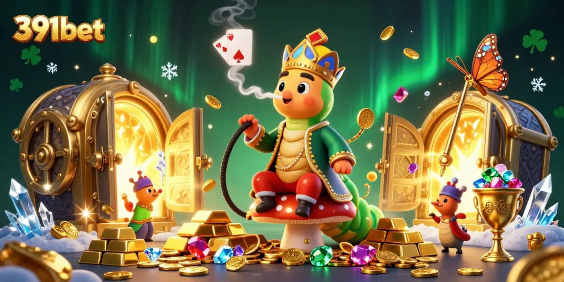 Win big with 391bet by mastering your skills in this energetic casino-themed illustration!