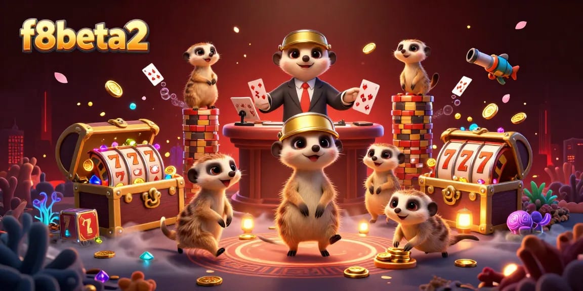 Engage in thrilling gameplay at f8beta2 with dynamic meerkats running an exciting casino operation.
