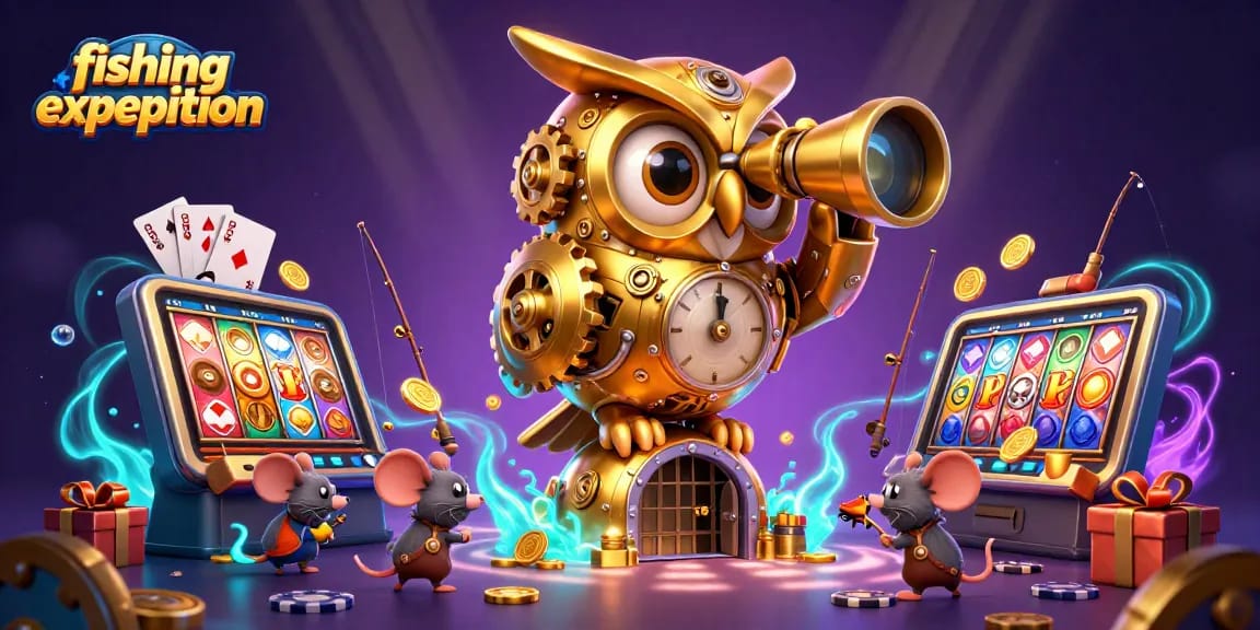 Engage in a thrilling fishing expedition with captivating 3D characters and casino elements!