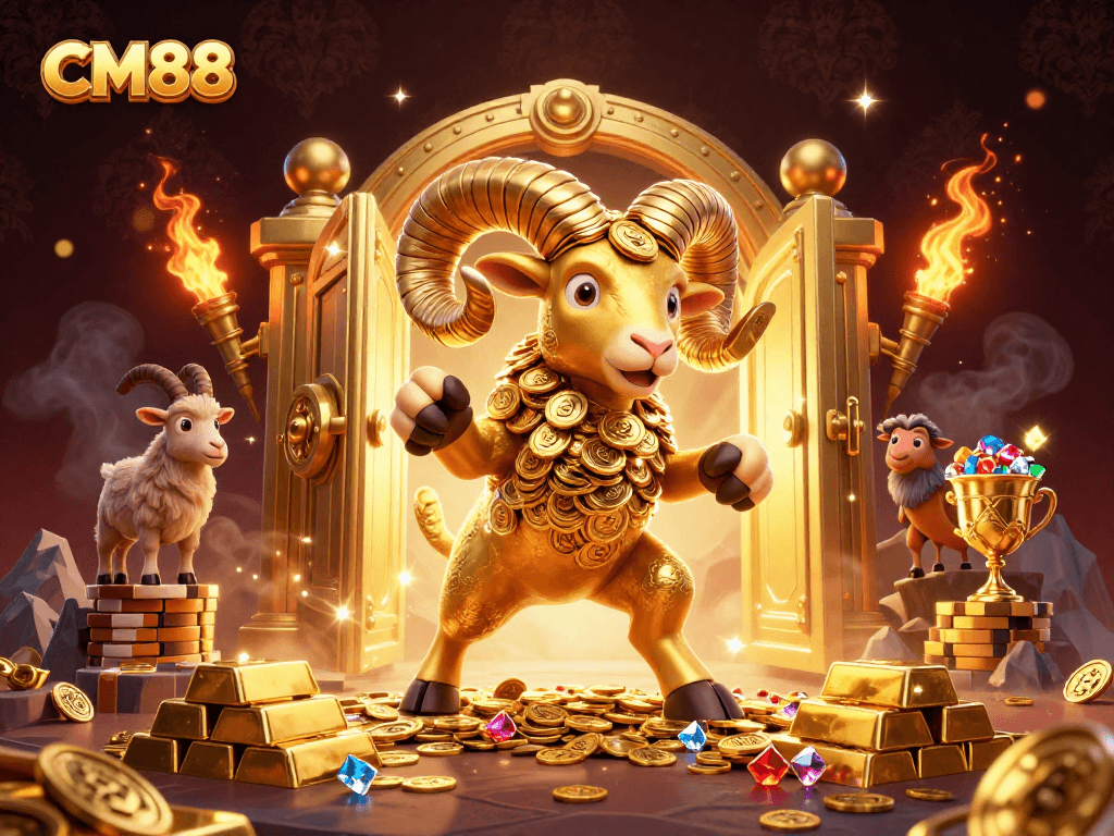 Experience the thrill of CM88 with golden treasures and dynamic gaming atmosphere