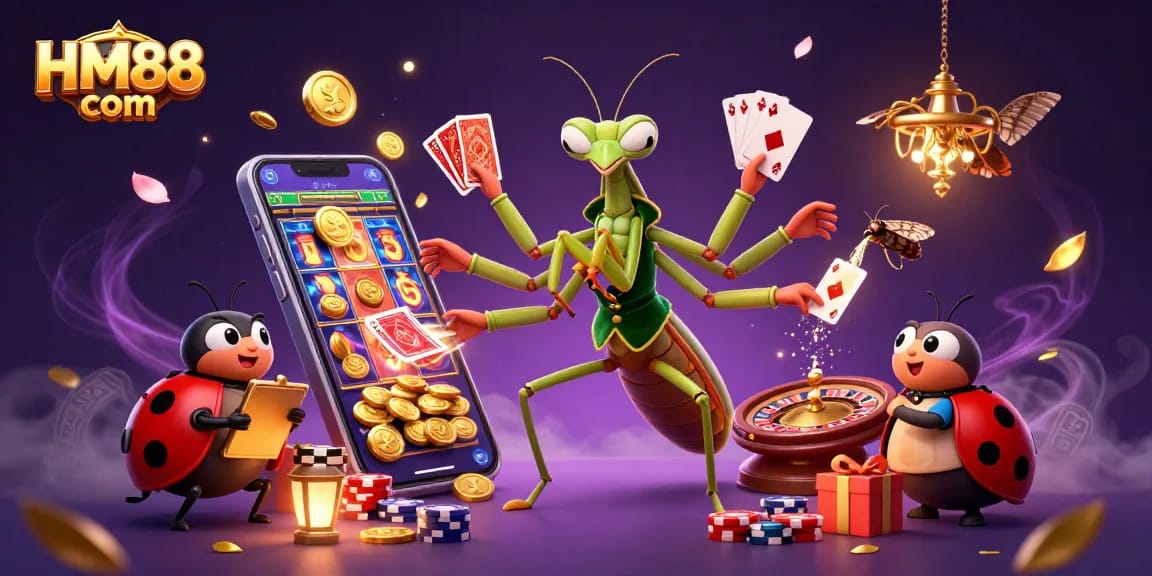 Engage in top-tier gaming at HM88 com, featuring vibrant characters and exciting casino action