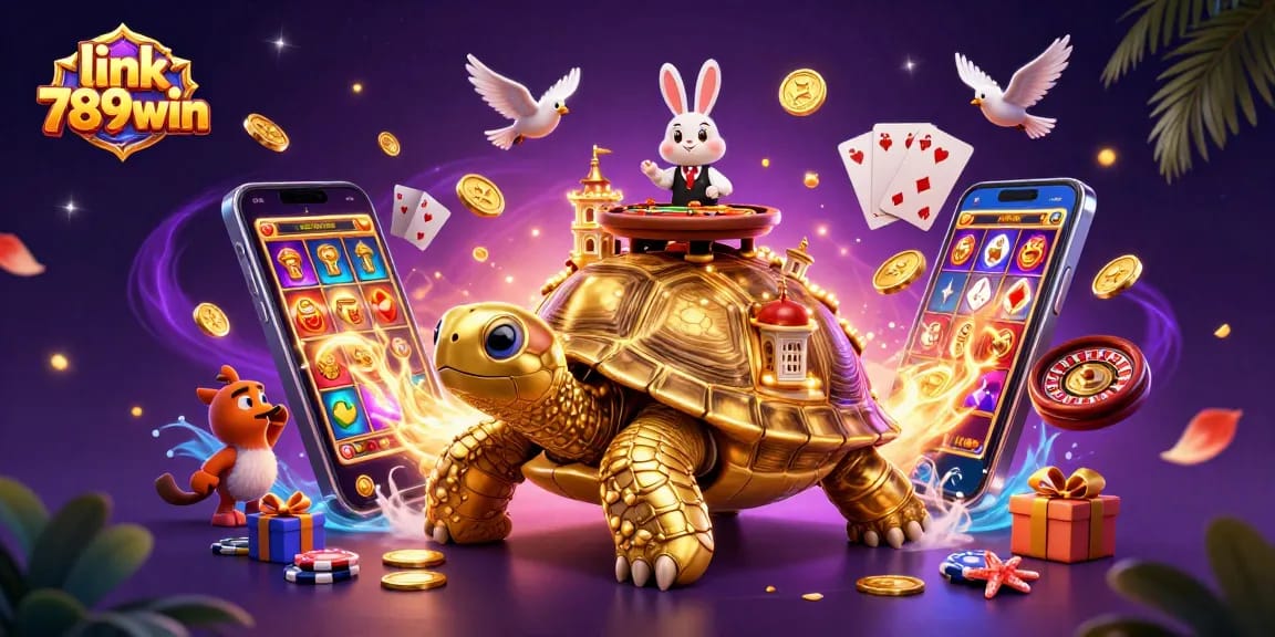 Experience excitement at link 789win with vibrant casino features and animated game elements.
