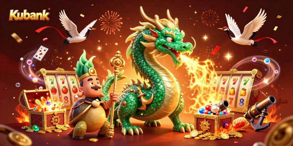 Kubank offers engaging slots action with vivid characters and exciting game elements.