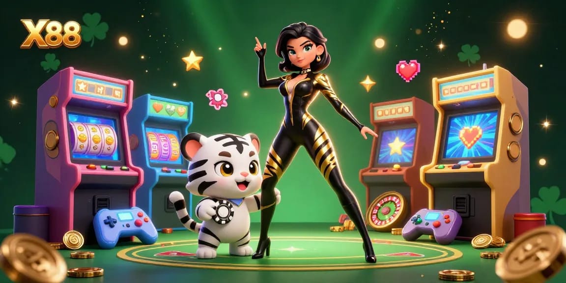X88 enhances your gaming experience with vibrant casino visuals and action-packed play.