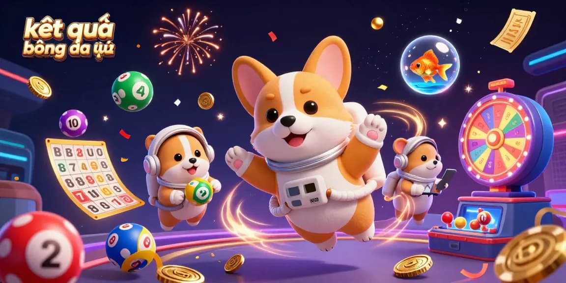 Kết quả bóng đá trực tiếp với hình ảnh hoạt hình 3D vui nhộn từ không gian, hoàn hảo cho người hâm mộ.