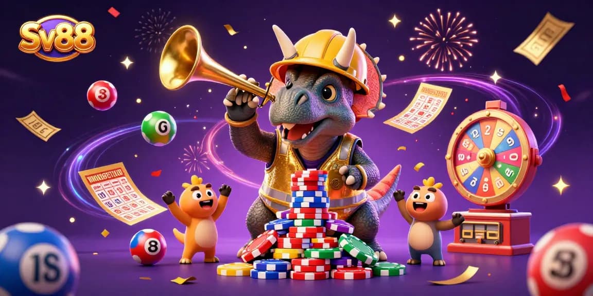 Celebrate big wins with Sv88's colorful online gaming scene of fun and excitement.