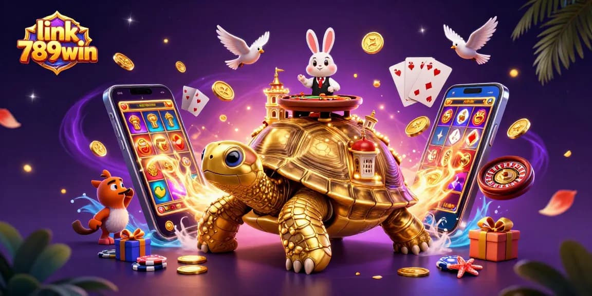 Experience excitement at link 789win with vibrant casino features and animated game elements.