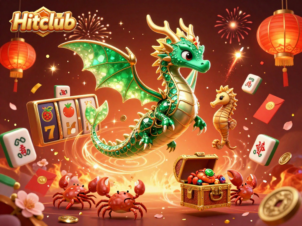 Hitclub enhances the gaming experience with captivating sea dragons and vibrant slots.
