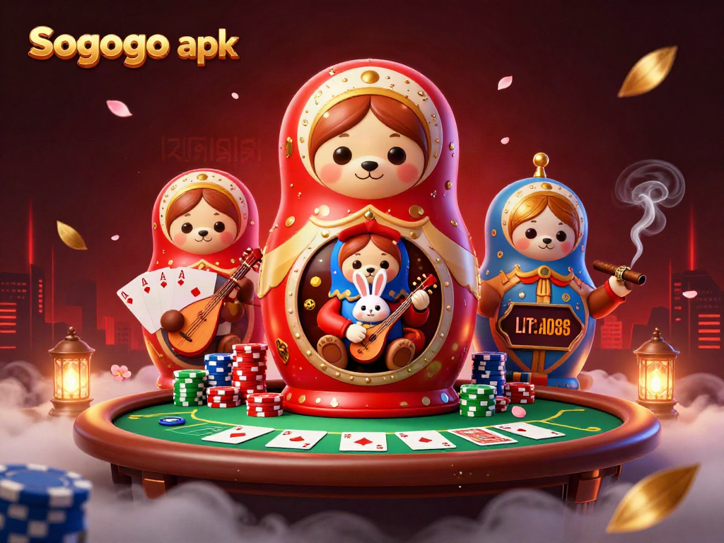 Engage with the thrilling Sogogo apk gameplay amidst vibrant casino elements and dynamic characters.