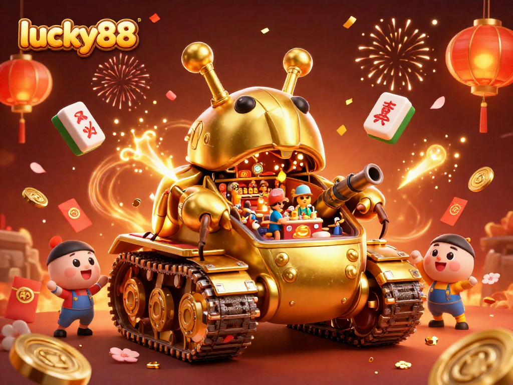 Experience the thrill of lucky88 with vibrant casino tank and festive atmosphere.