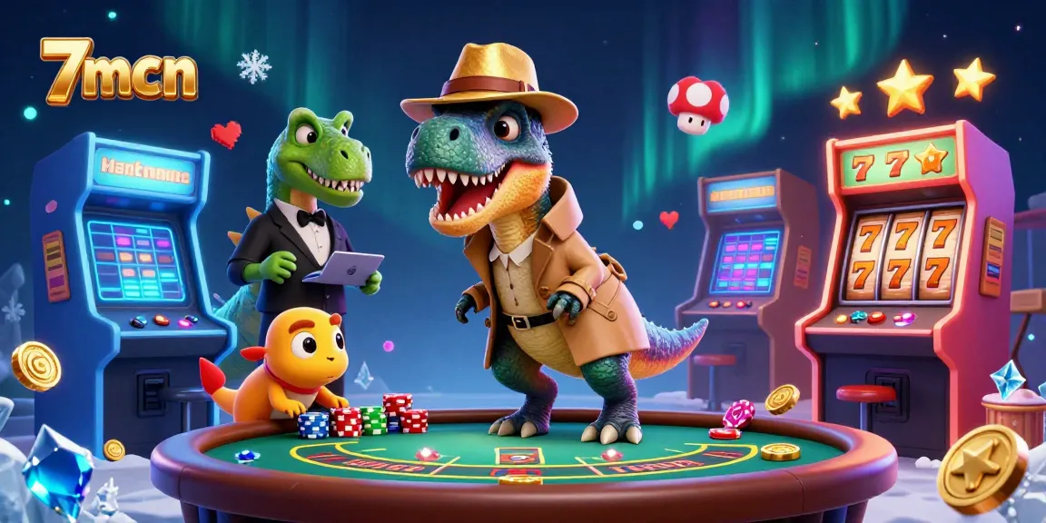7mcn velociraptor and stegosaurus engage in a lively casino at a blackjack table.