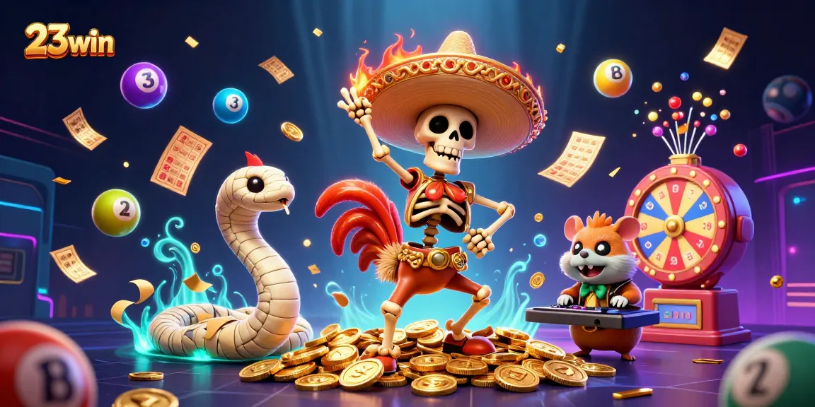 Experience thrilling wins with the vibrant 23win gaming scene full of fortune elements.