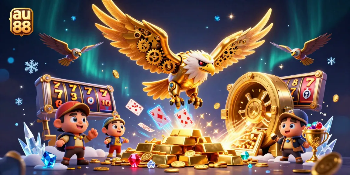 Engage in jackpots and slots with au 88's lavish golden treasures and stunning 3D designs.