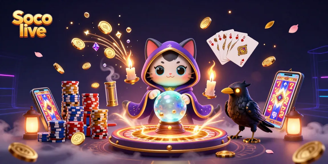 Join the thrilling adventure of Soco live as mystical characters and dynamic casino elements explode into action.