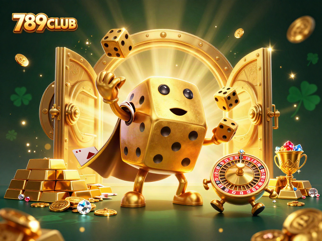 Experience thrilling gameplay with 789CLUB's dynamic casino characters and shimmering treasures.