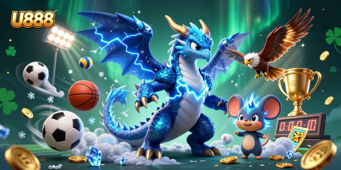 Engage in thrilling games with U888 featuring dynamic lightning and sports action