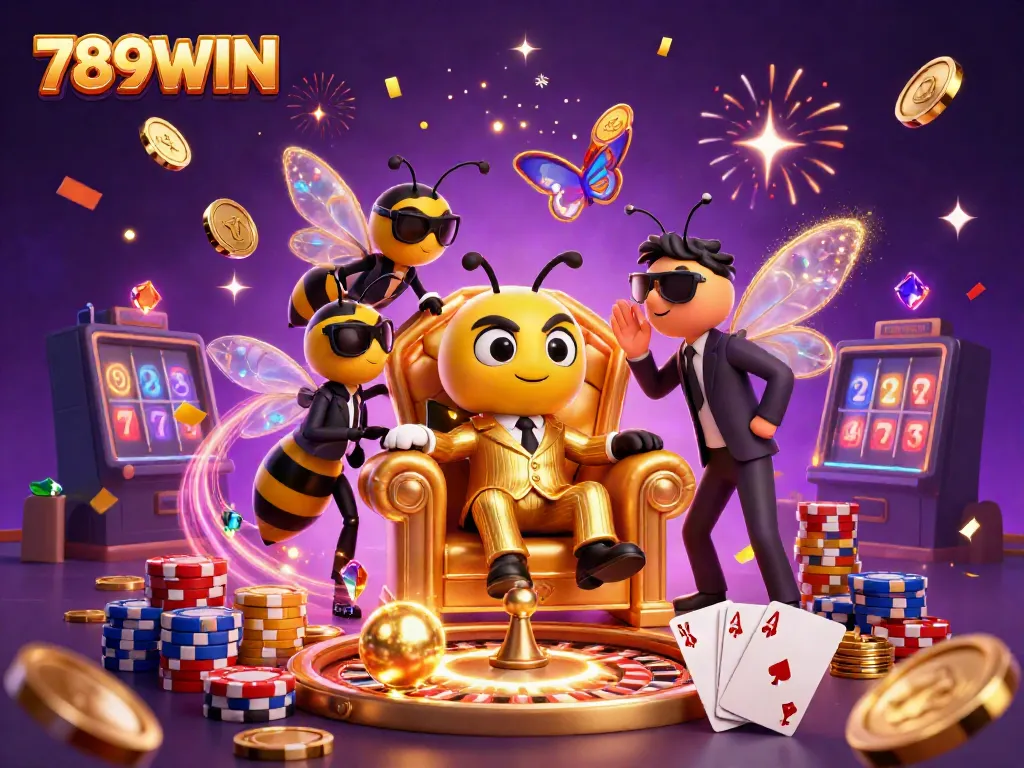Experience high-stakes gaming at 789WIN with a vibrant casino atmosphere and exciting characters.