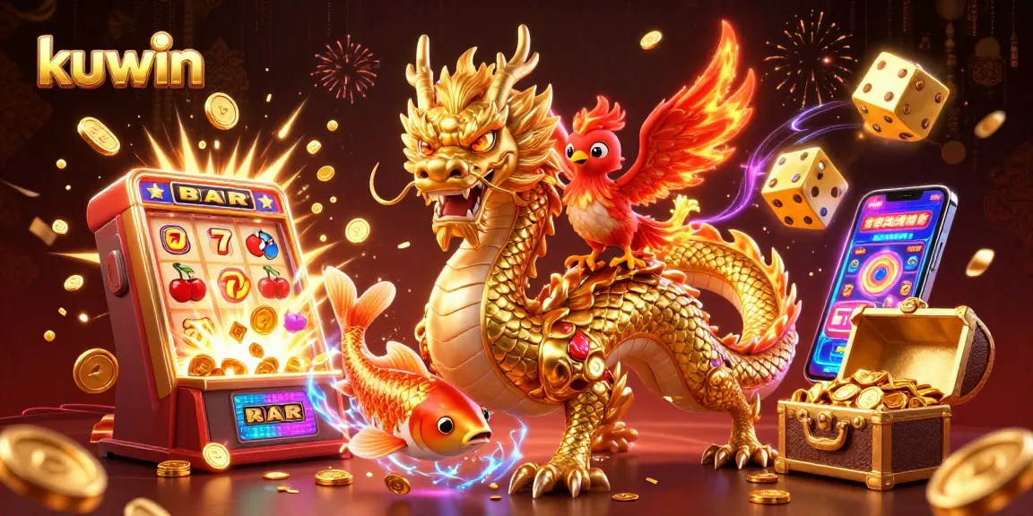 Experience thrilling jackpots with kuwin's exciting casino games overflowing with coins and prizes.