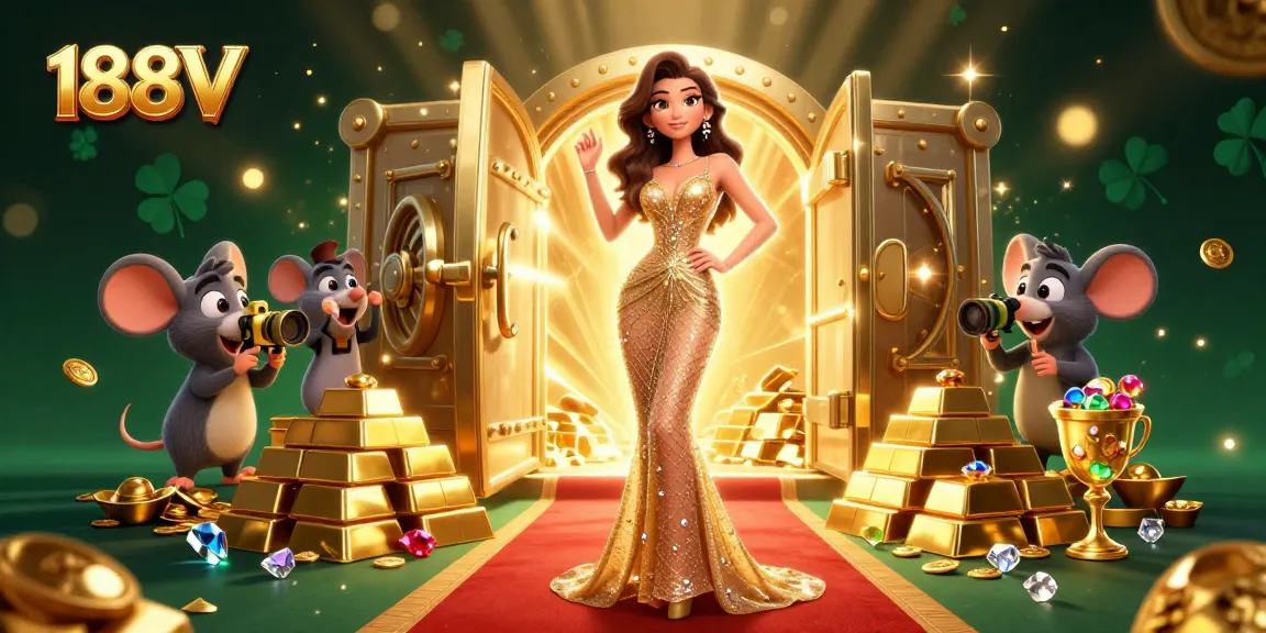 Experience the thrill of winning at 188V casino with stunning visuals and exciting game elements.