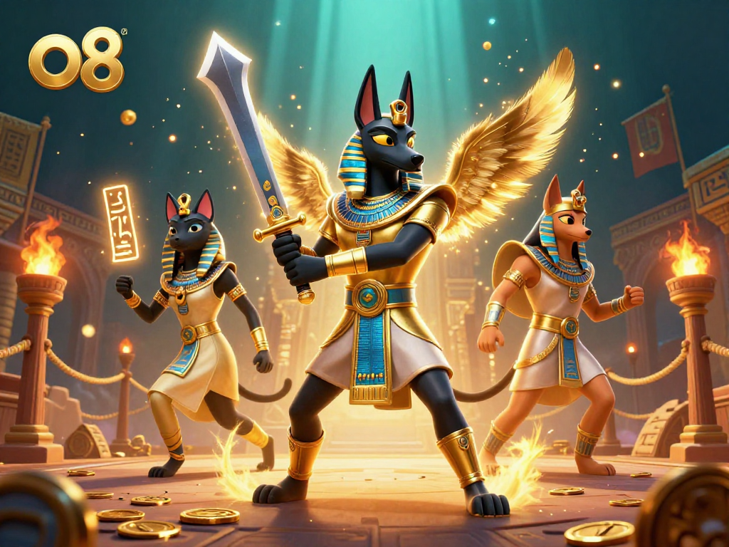 Experience thrilling wins with o8 at this vibrant, dynamic ancient casino scene.
