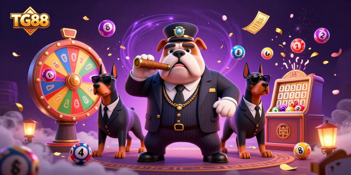 Experience thrilling gameplay with TG88 at a vibrant casino scene featuring a mafia boss and dynamic game elements.