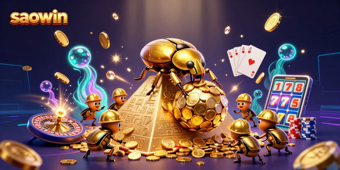 Spin the gauntlet of fortune with saowin's golden jackpot experience.