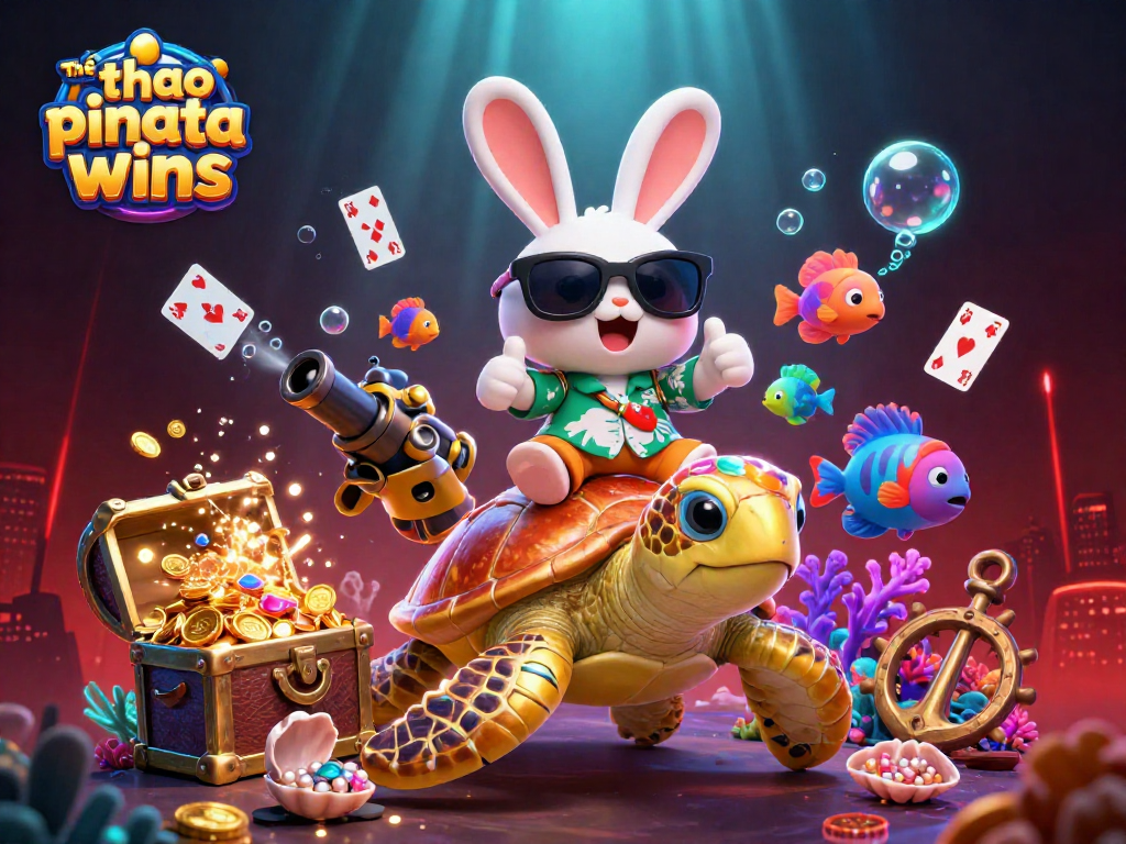 Engage in Thể thao pinata wins with thrilling gameplay elements amidst a vibrant cartoon scene.