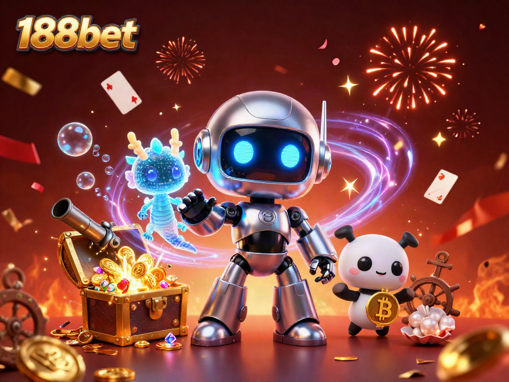 Join the action at 188bet with thrilling 3D casino fun in a cyberpunk world.