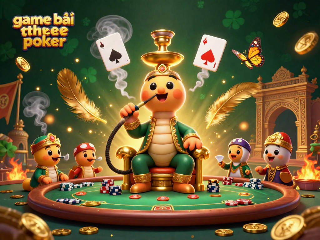Experience the excitement of game bài three card poker in a vibrant casino setting.