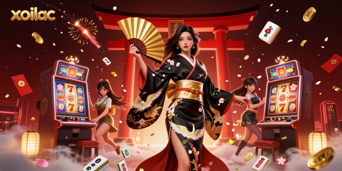 Xoilac offers dynamic online gambling experiences with vibrant slot machines and engaging visuals.