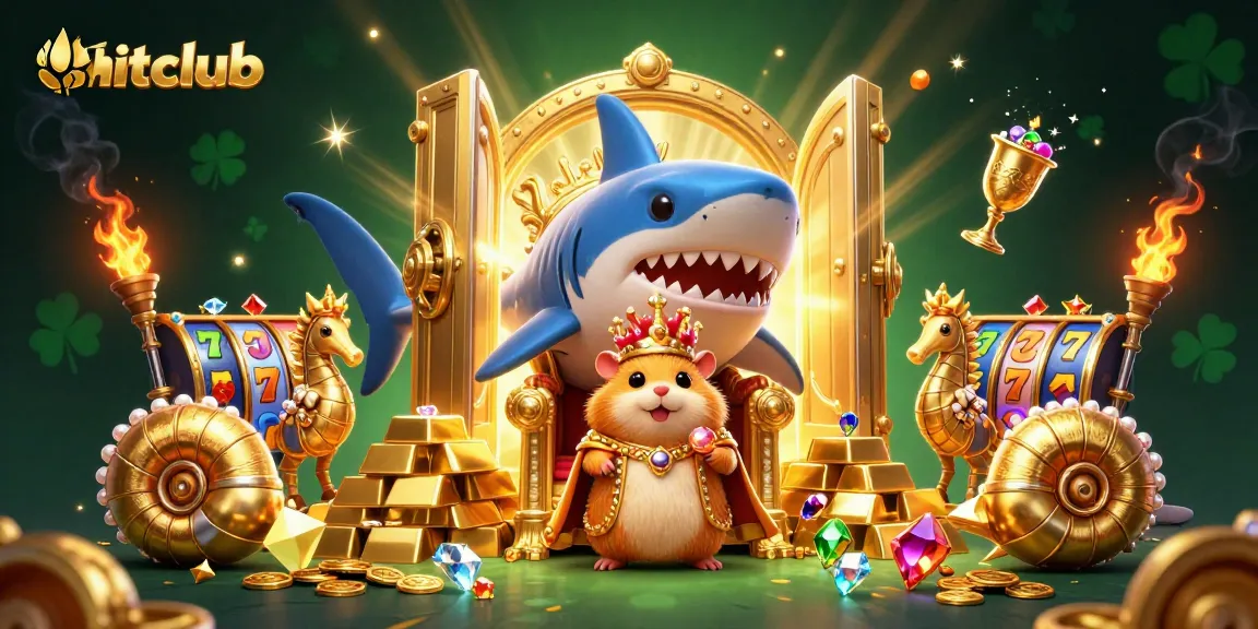 Engage with exhilarating jackpots and epic wins at hitclub, amidst a treasure-filled 3D casino kingdom.