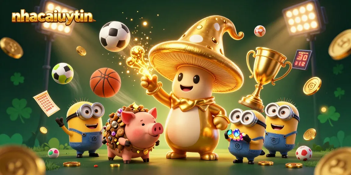 Engage in gaming action at nhacaiuytin with dynamic casino elements and magical treasures.