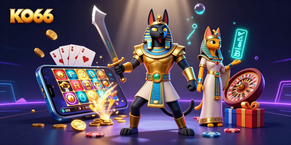 KO66 offers vibrant slot games and thrilling casino experiences with Anubis and Bastet.