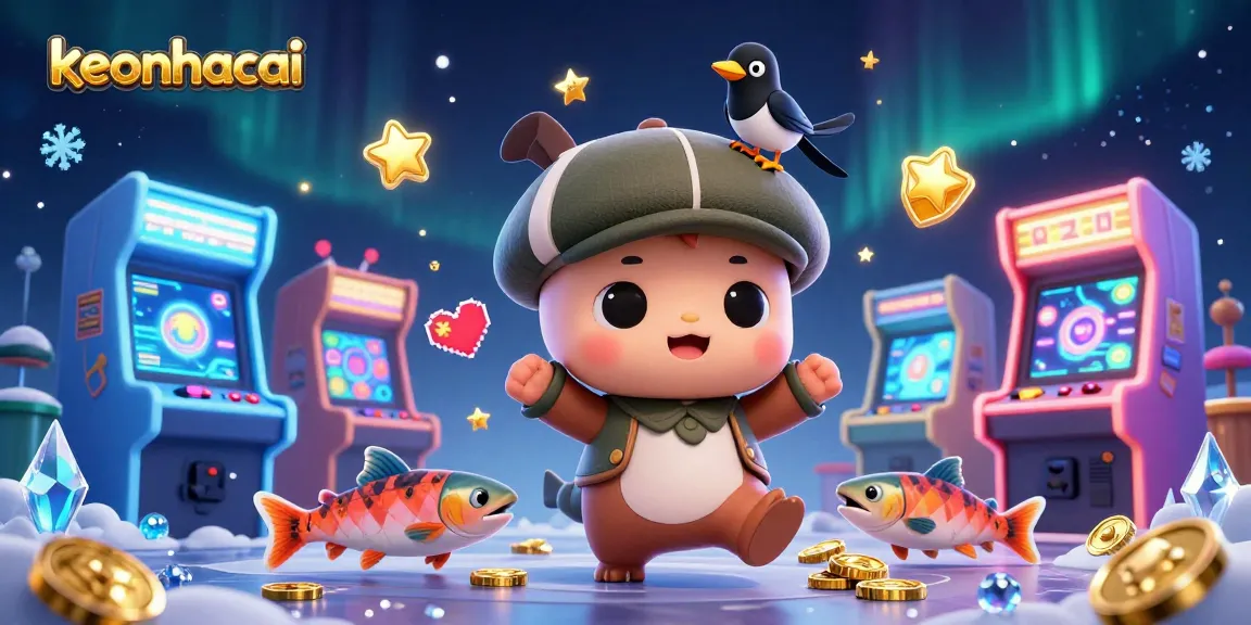 Experience thrilling keonhacai action with cute Nessie and a vibrant casino atmosphere.