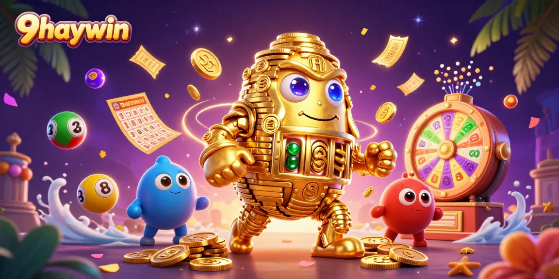Win thrilling jackpots at 9haywin with exciting slot symbols and vibrant gaming elements!