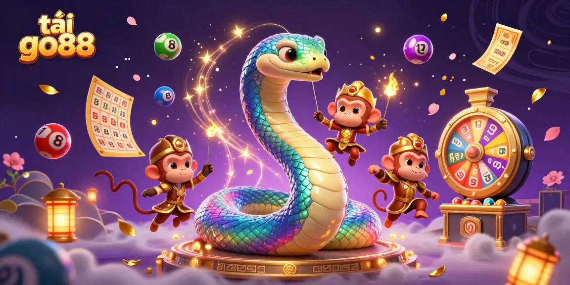 Experience the excitement of tải go88 with vibrant colors and dynamic gaming elements in this eye-catching scene.