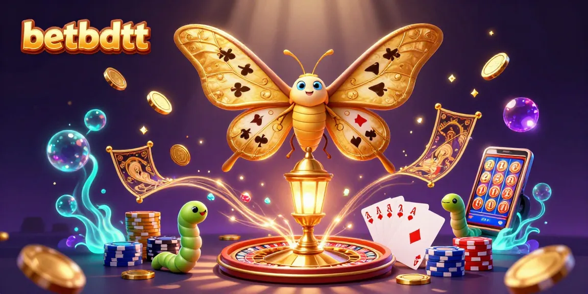 Experience thrilling casino action with betbdtt’s golden moth and vibrant gaming elements.
