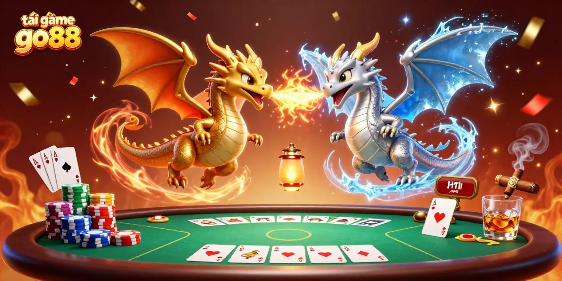 Experience the magic of tải game go88 with dynamic dragons and vibrant casino elements.