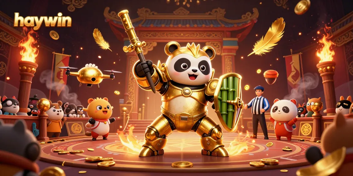 Experience gambling excitement with Haywin, featuring vibrant characters and dynamic casino elements.
