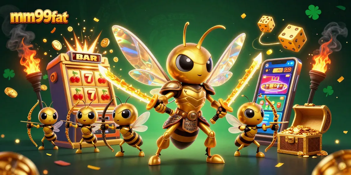 Experience the thrill of mm99fat with a vibrant 3D casino scene, featuring dynamic characters and game elements.