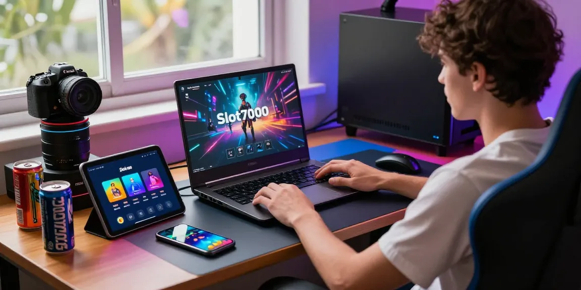 Exciting gaming setup featuring Slot7000 platform for immersive gameplay in 2026.