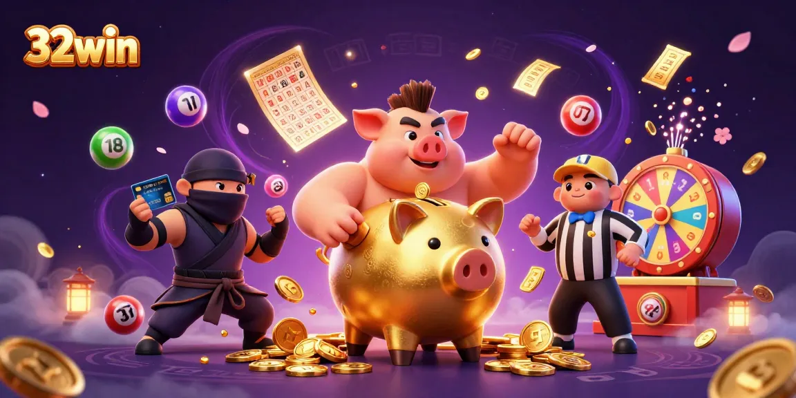 Experience exciting gameplay with 32win through vibrant casino elements and dynamic characters.