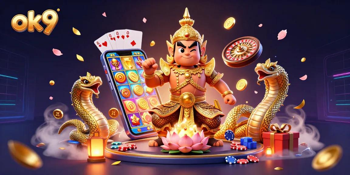 Experience online candy slot games and promotions at OK9!