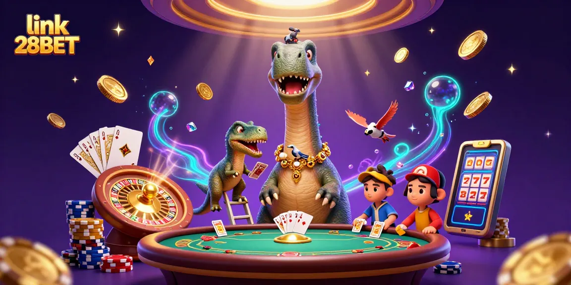 Experience thrilling action at link 28BET with a vibrant casino scene filled with dynamic games and fun!